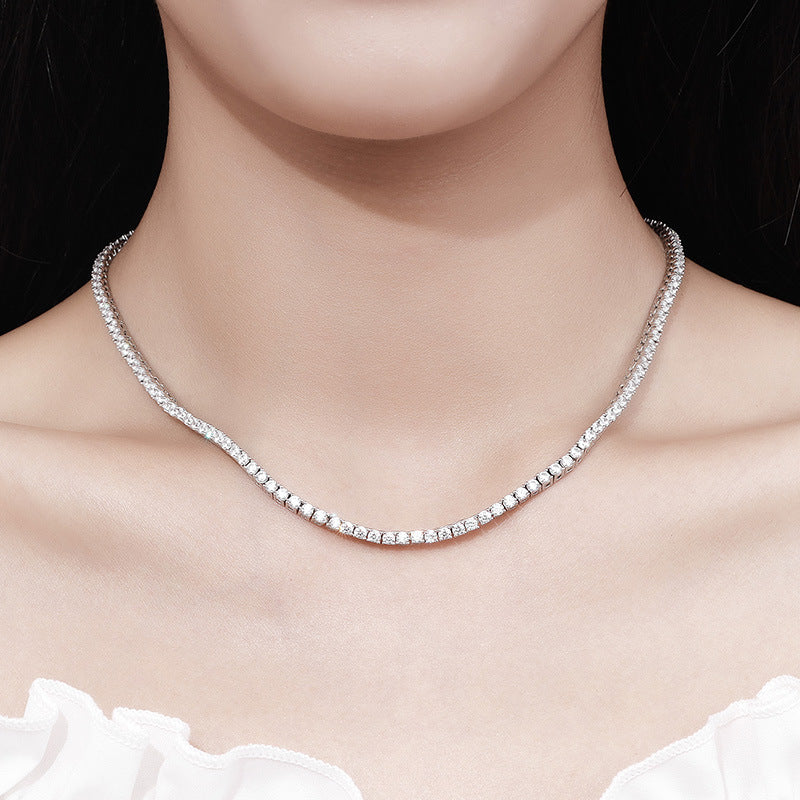 Moissanite Tennis Chain