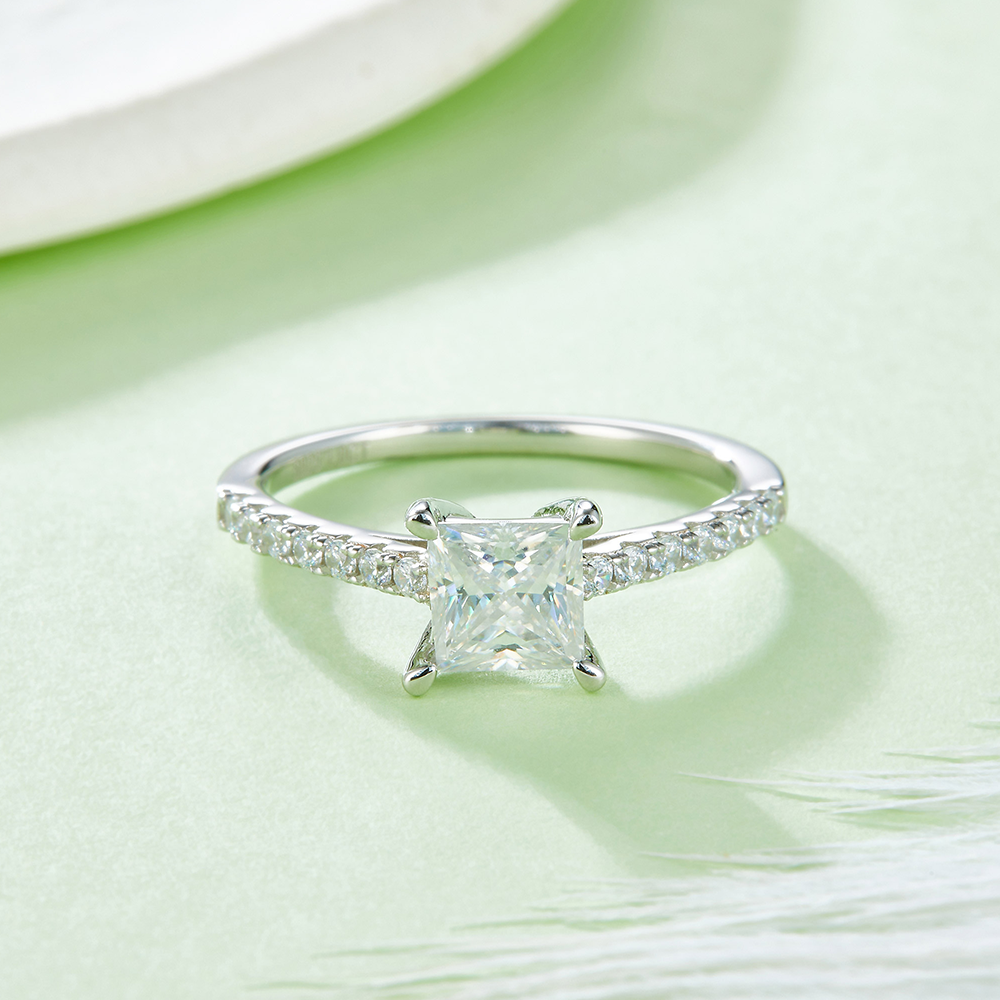 Shine Bright Moissanite Ring