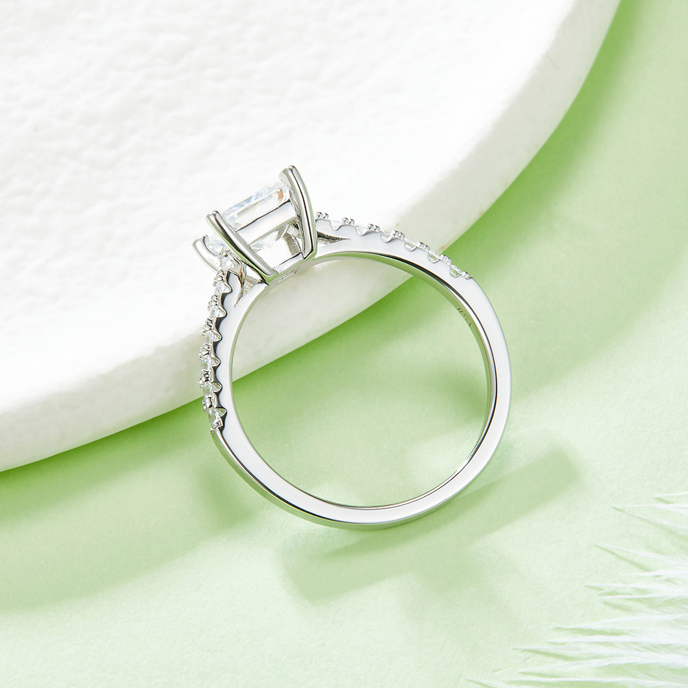 Shine Bright Moissanite Ring