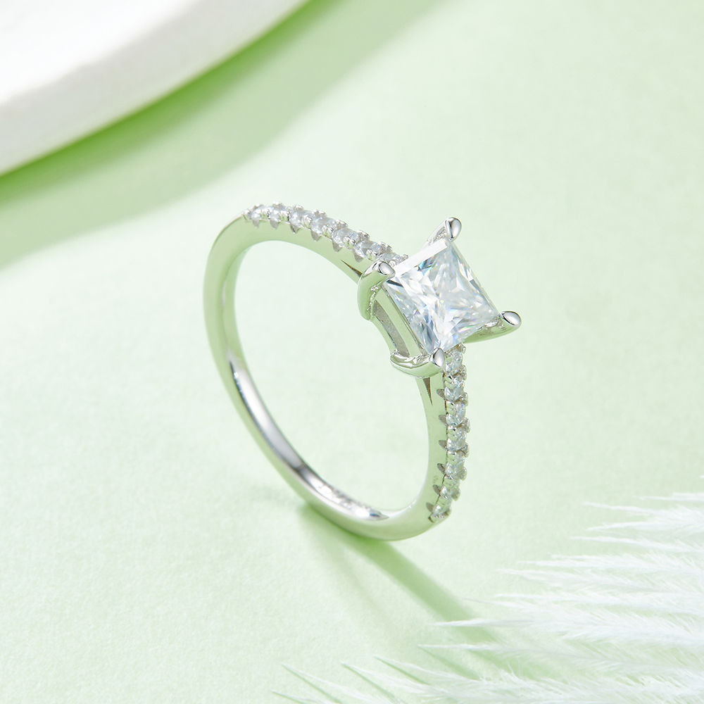 Shine Bright Moissanite Ring