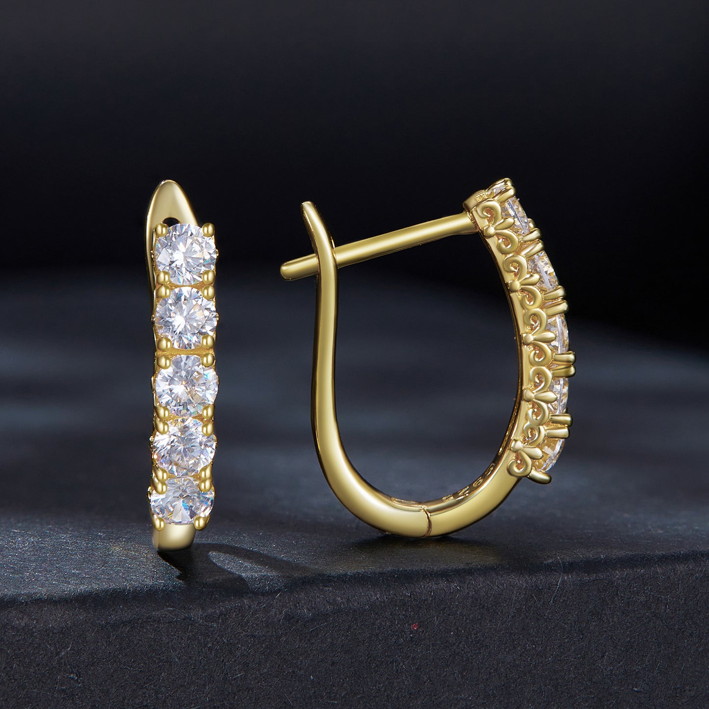 Yasmina Luxe Moissanite Earring