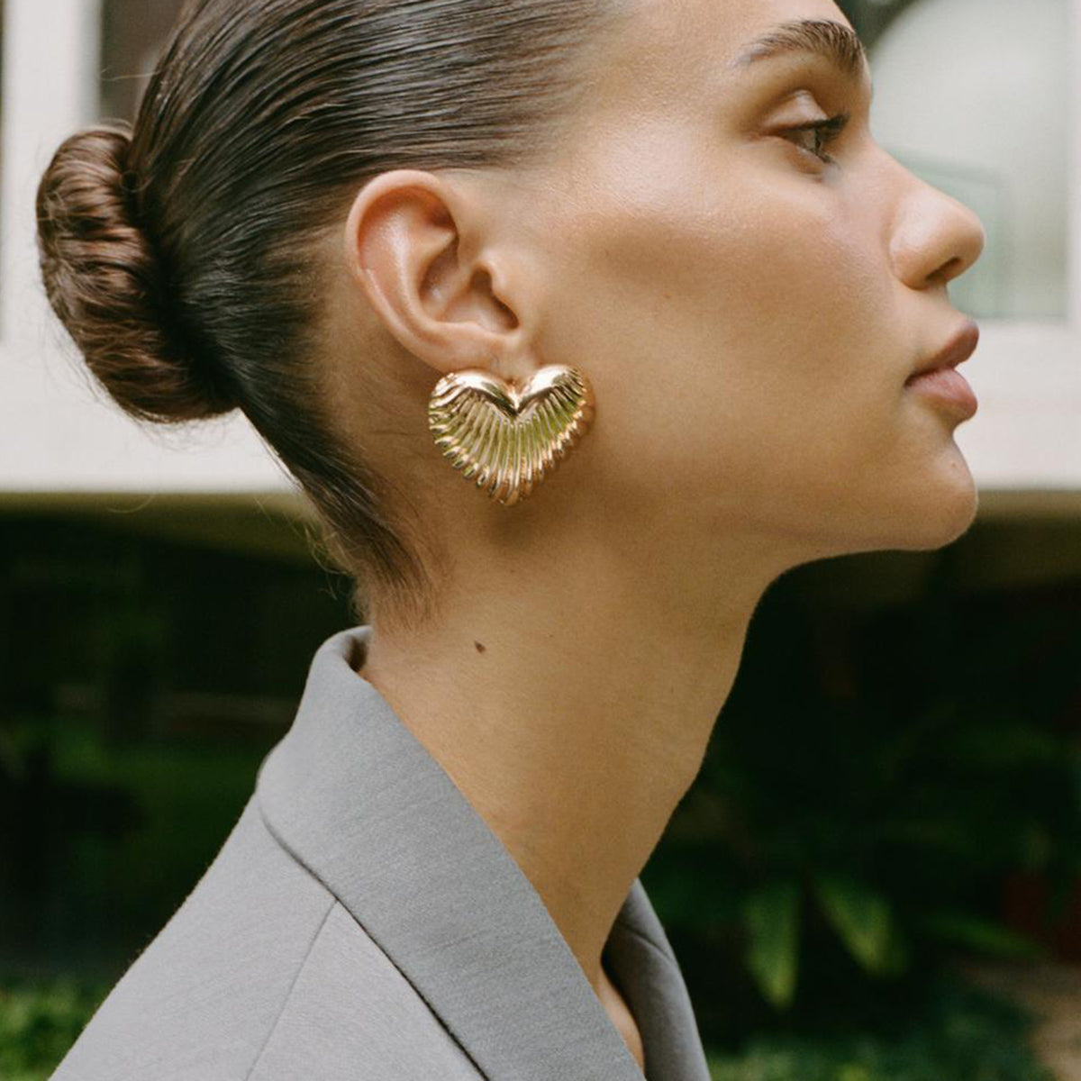 Eternal Heart Ear Studs