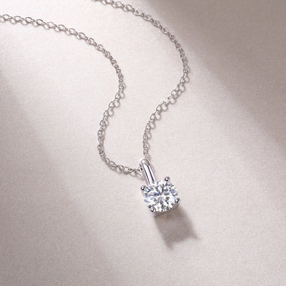 Prism Point Moissanite Necklace