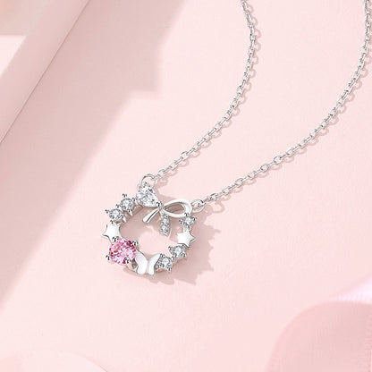 Bow Knot Pendant Necklace