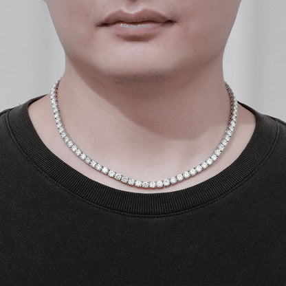 Moissanite Tennis Chain