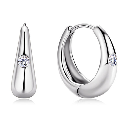 Astra Glow Moissanite Earrings