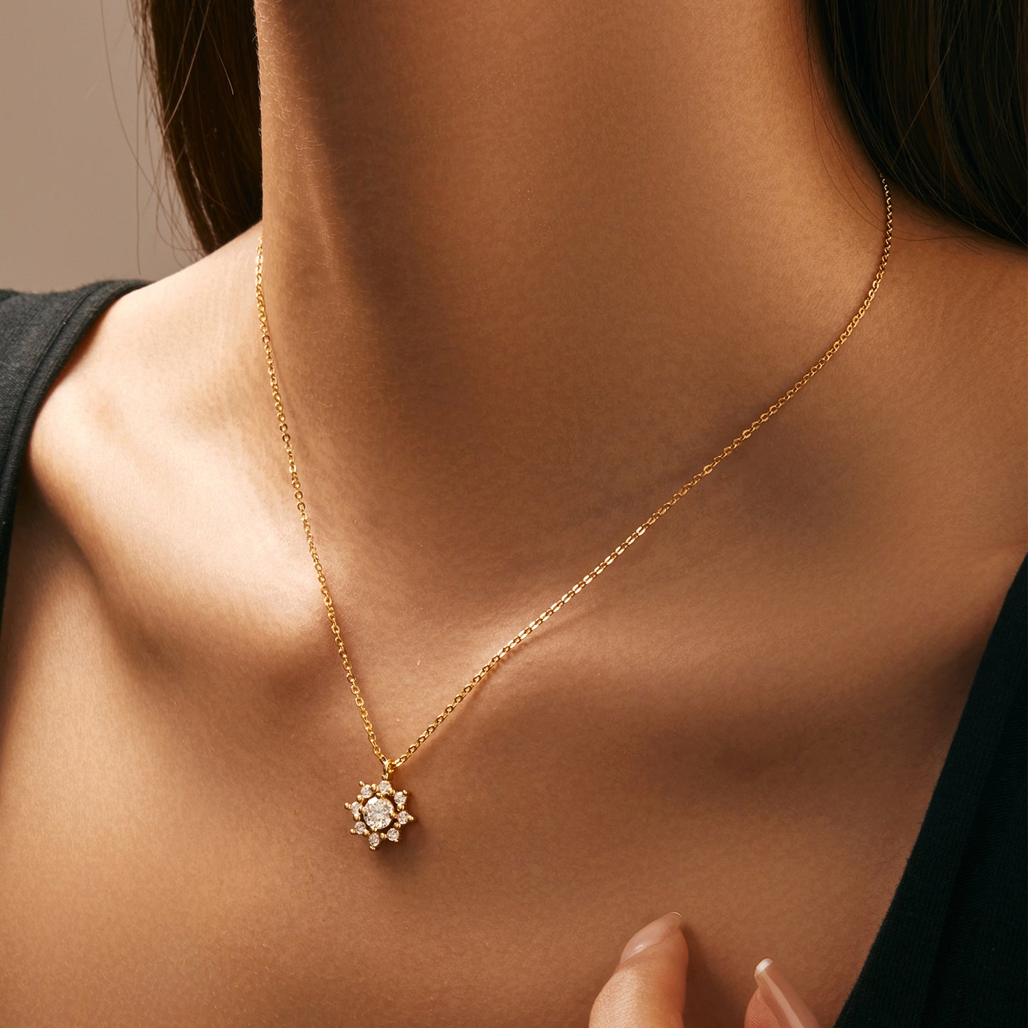 Honeyspark Moissanite Necklace
