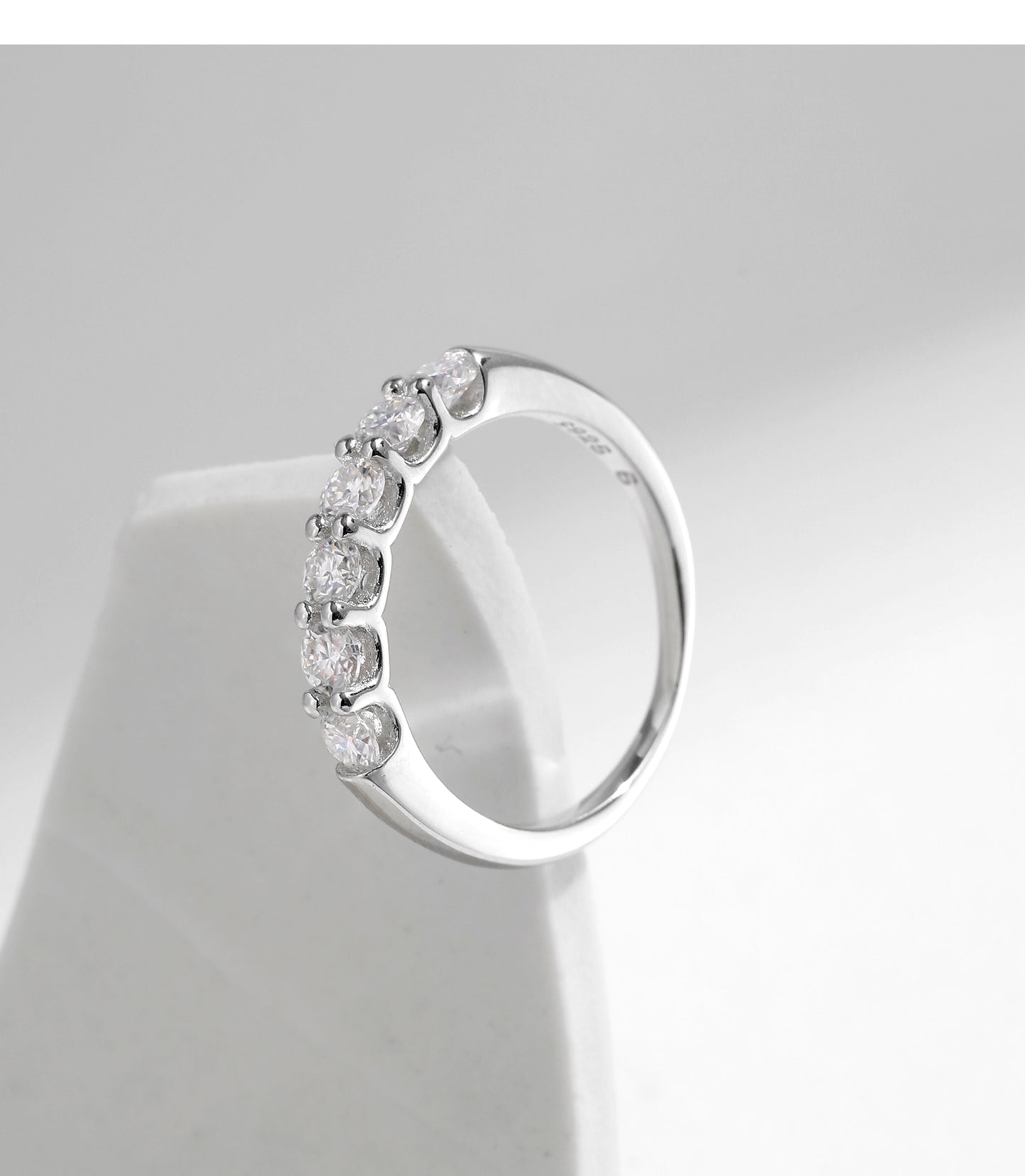 Clarity Moissanite Ring