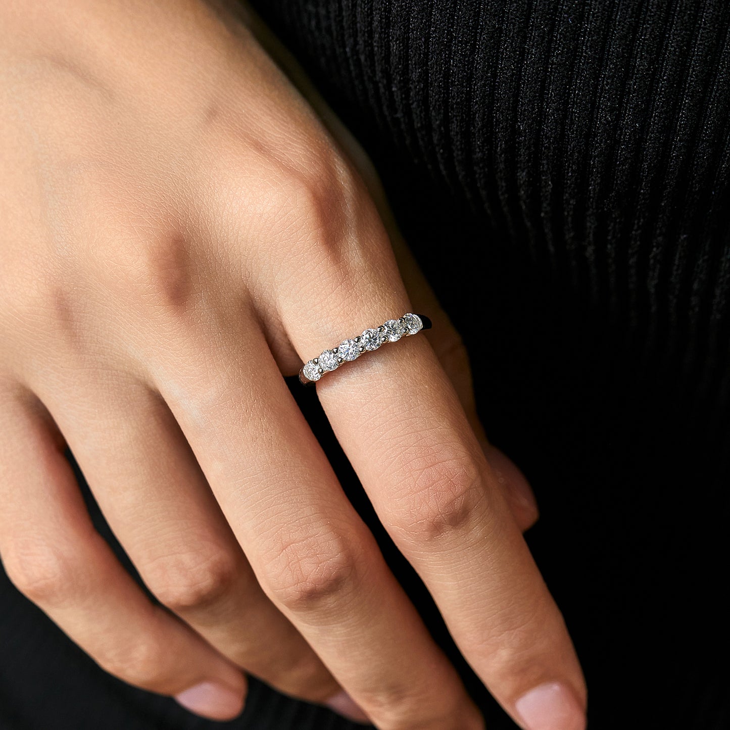 Clarity Moissanite Ring