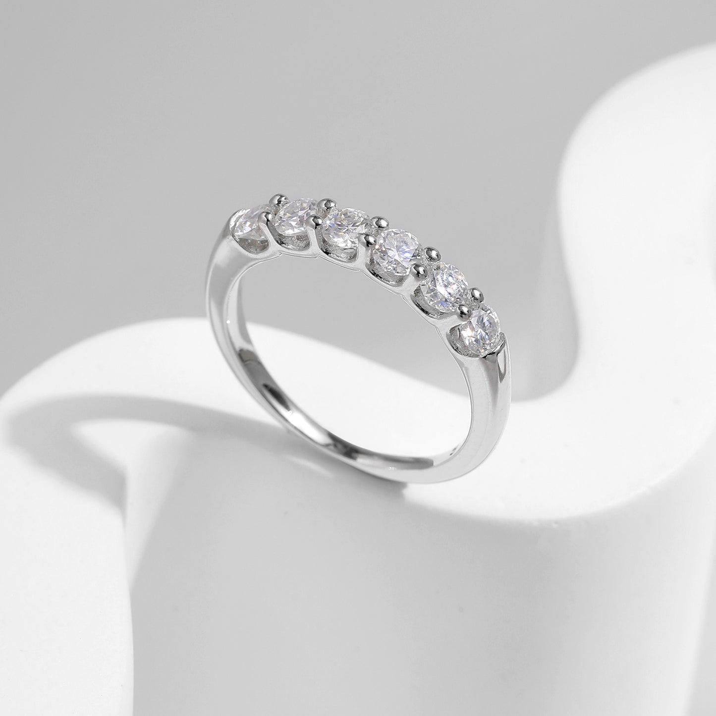 Clarity Moissanite Ring