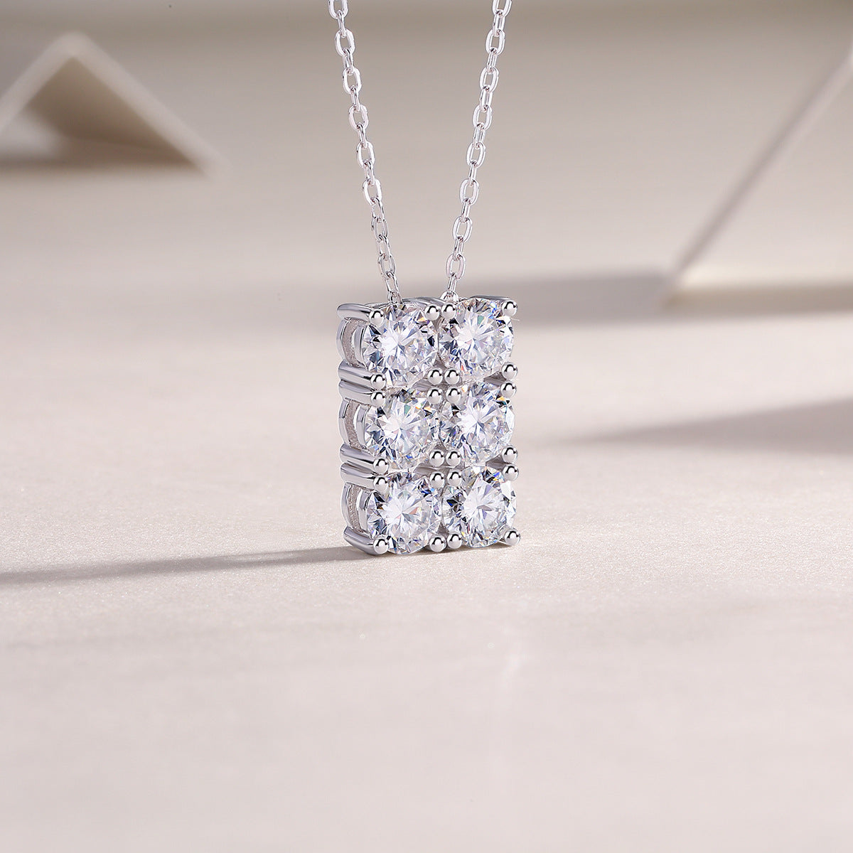 Snow Spark Moissanite Necklace