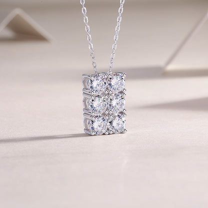Snow Spark Moissanite Necklace