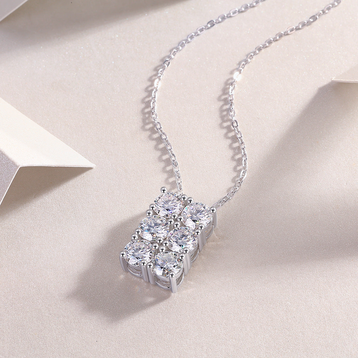 Snow Spark Moissanite Necklace