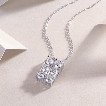 Snow Spark Moissanite Necklace
