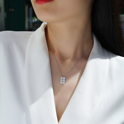 Snow Spark Moissanite Necklace