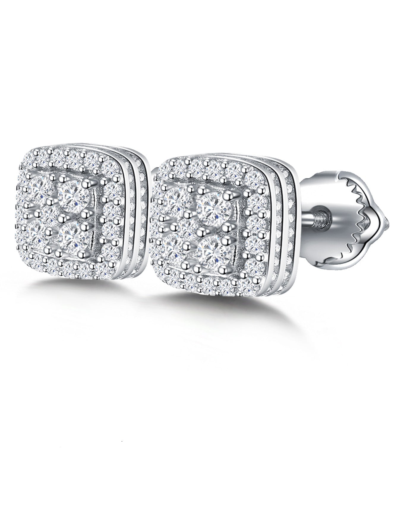 Noble Moissanite Ear Studs