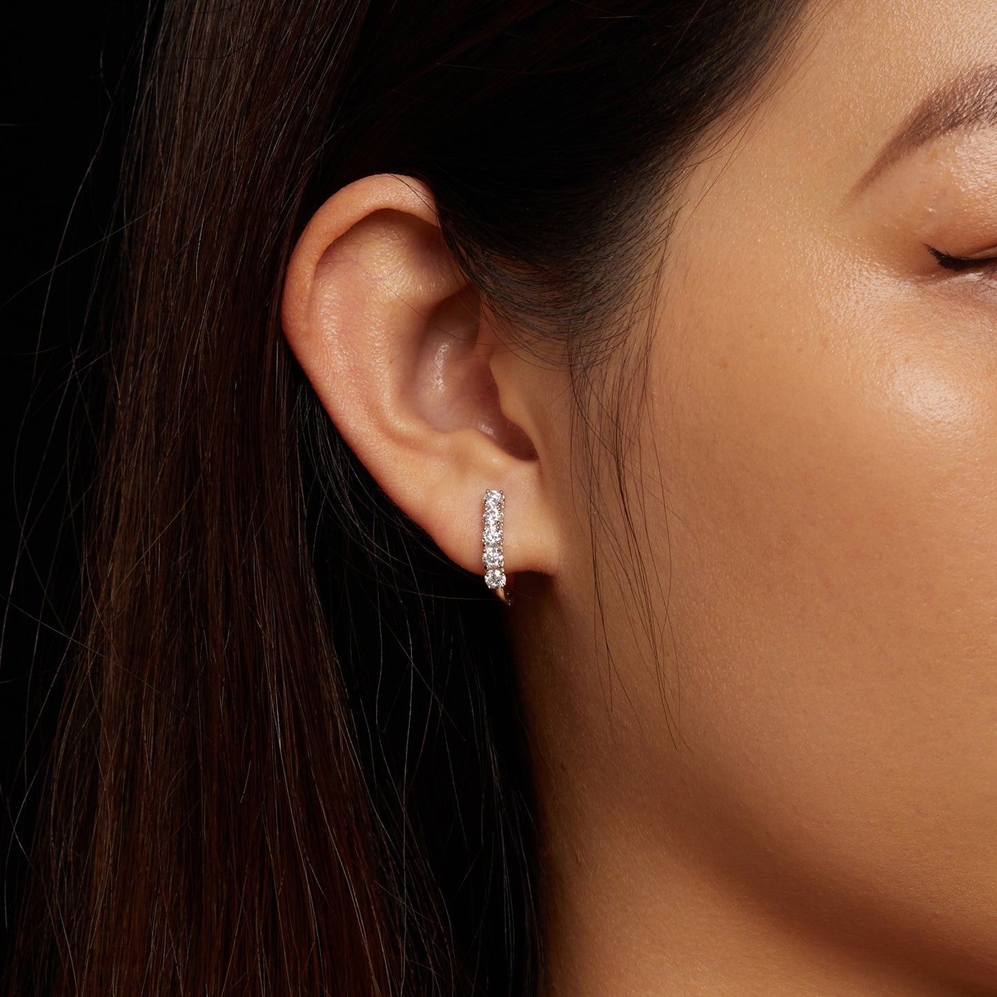 Yasmina Luxe Moissanite Earring