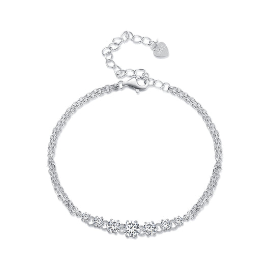 Nebula Moissanite Bracelet