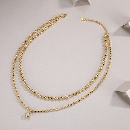 Celestique Charm Moissanite Necklace