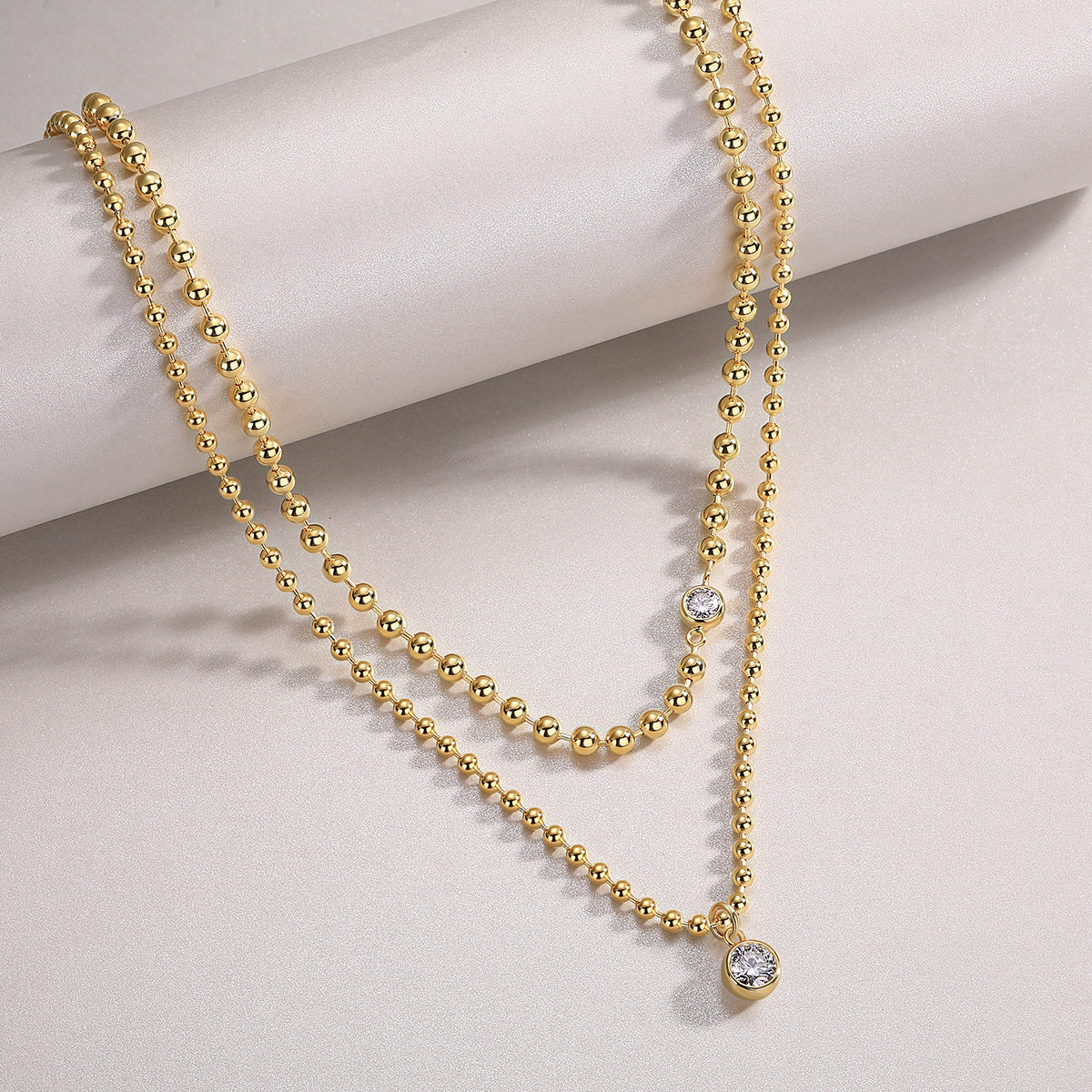 Celestique Charm Moissanite Necklace