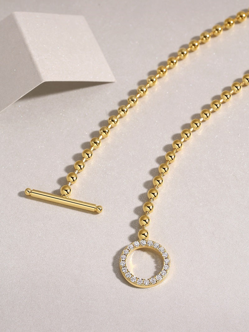 Nova Angle Moissanite Necklace