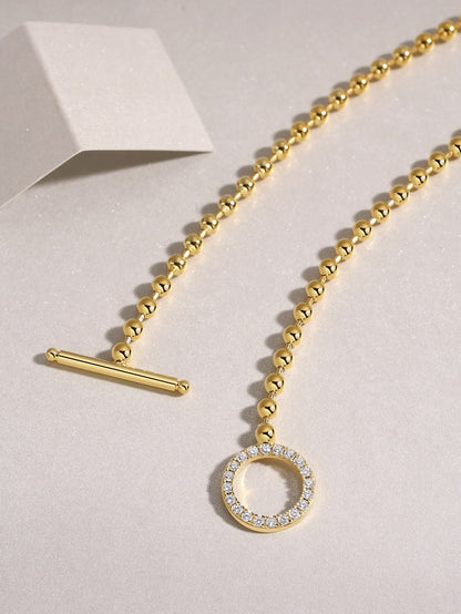 Nova Angle Moissanite Necklace