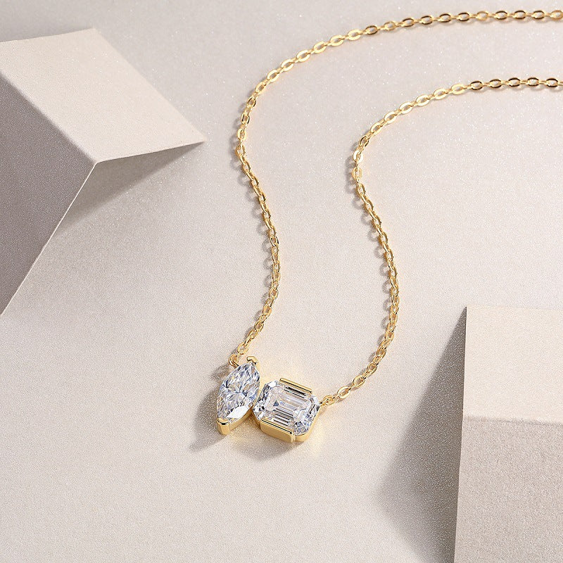 Lunara Moissanite Necklace