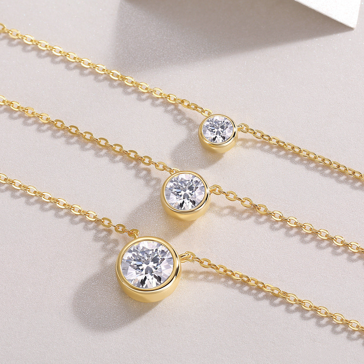 Core Clarity Moissanite Necklace