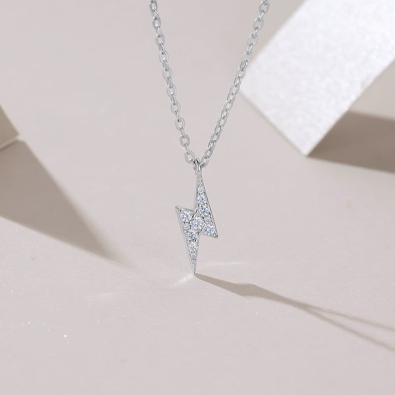 Lightning Moissanite Necklace