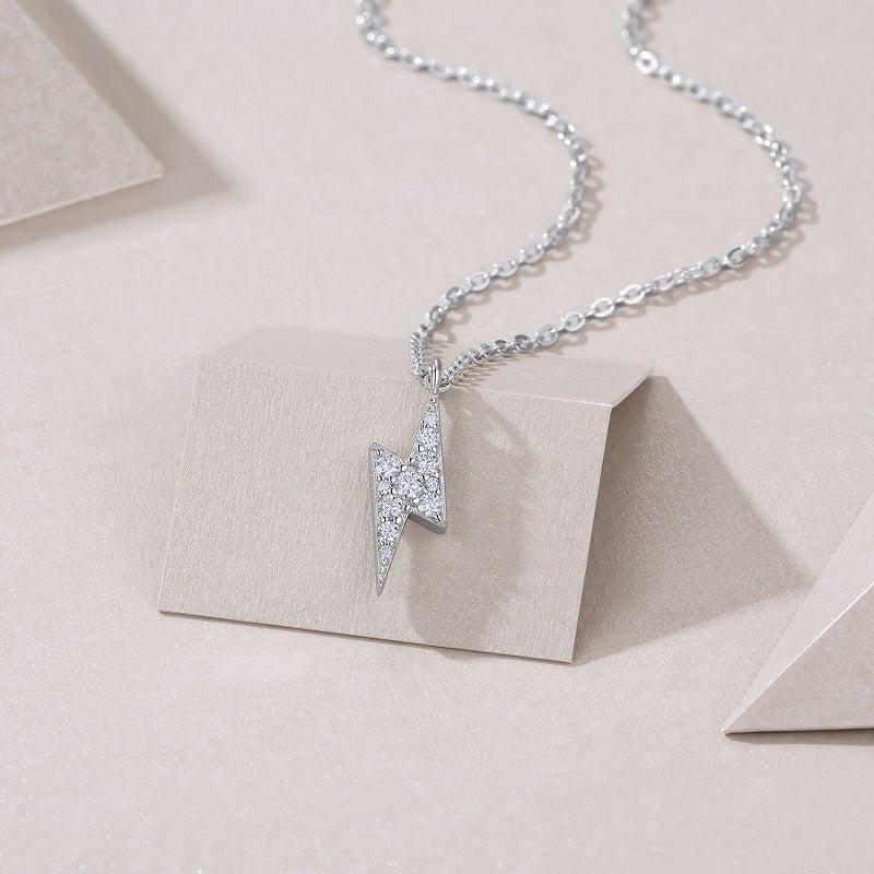 Lightning Moissanite Necklace