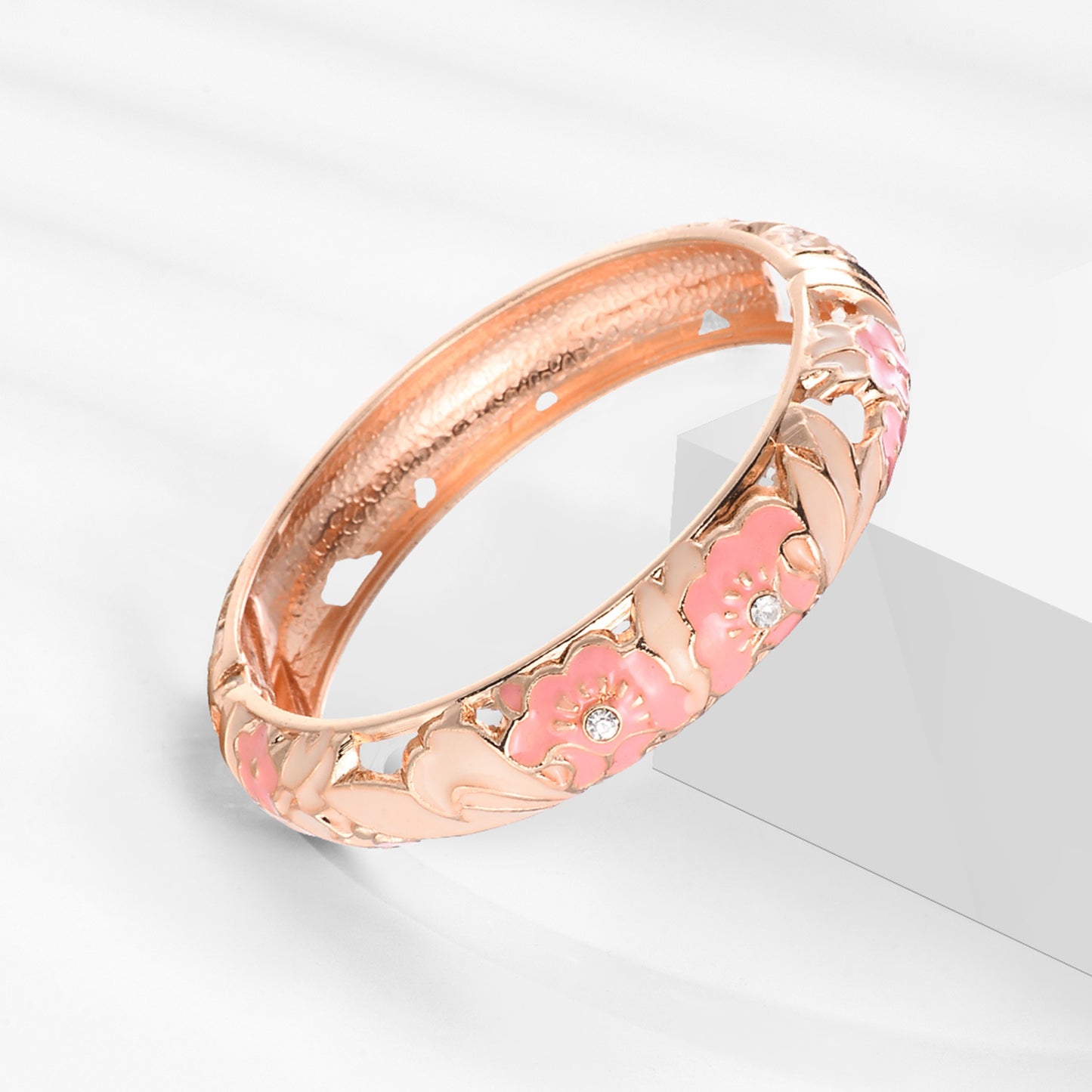 Vintage Flower Bangles
