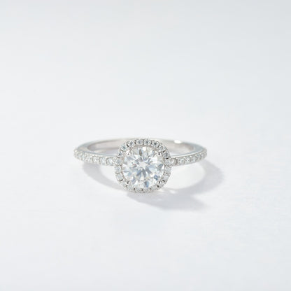 Timeless Grace Moissanite Ring